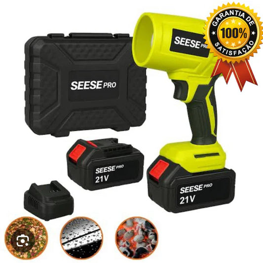 Seese Pro 2.0™ Soprador Portátil Turbo - Casa, Quintal, Carro, Sitio, Chacara, Fazenda e MUITO mais!